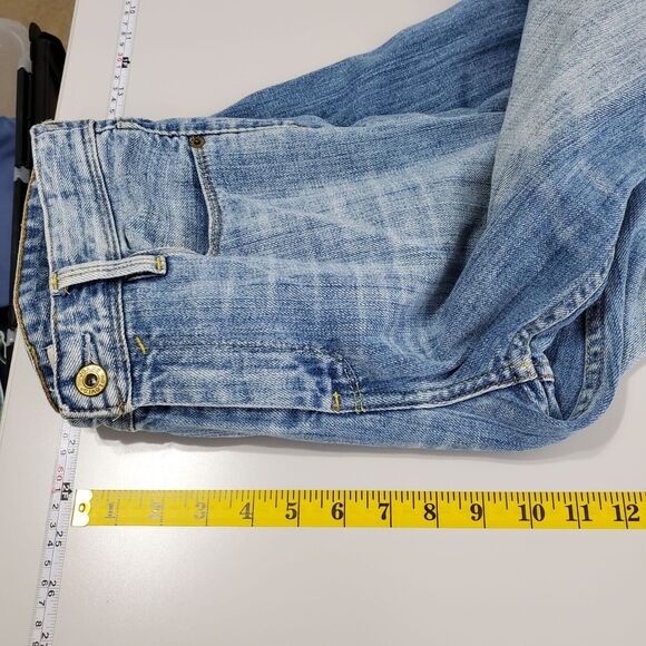 Levi's Womens 627 Straight Fit Jeans Size 29x29 (Altered) Medium Wash - Picture 12 of 13